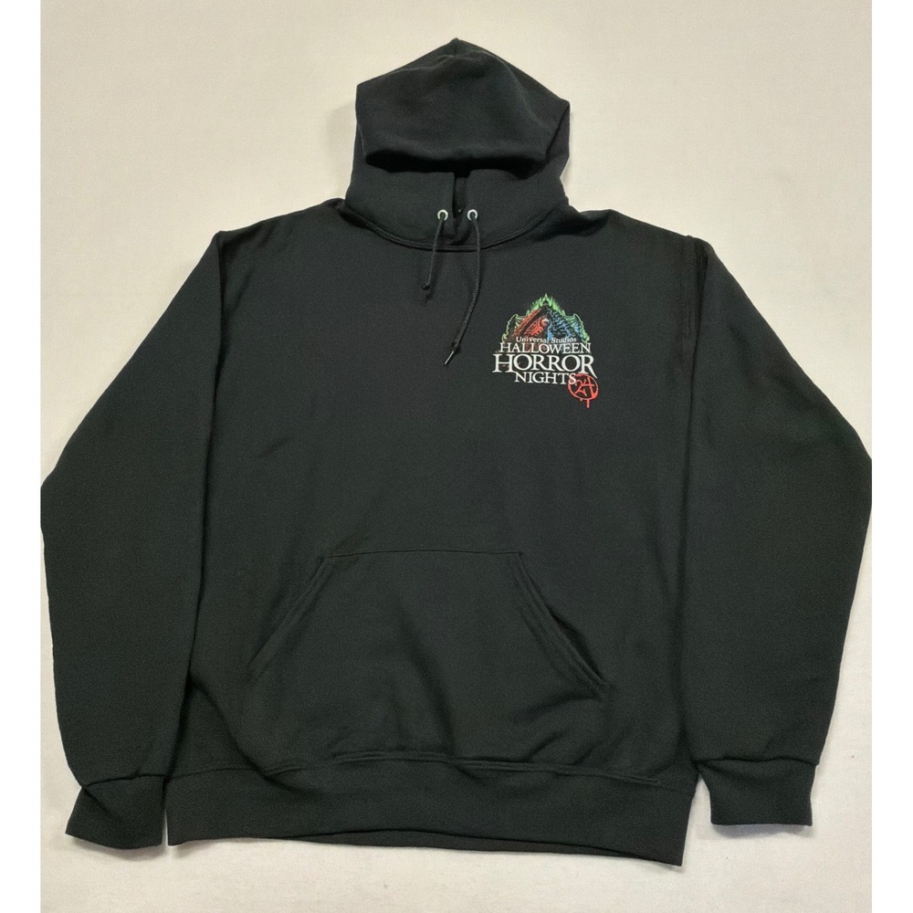 Universal Studios Halloween Horror Nights 2024 Hoodie Mens M Black Insidious 24
